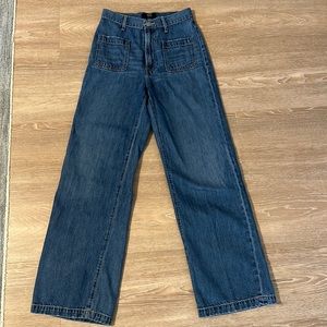 ABLE Wide Leg Sailor Jeans